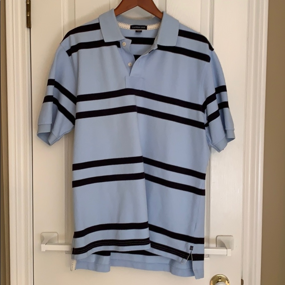 Men’s Lands End polo shirt EUC L 42/44